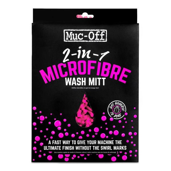 MUC OFF 2 - IN - 1 MICROFIBRE WASH MITT (20411) - DRIVEN Canada's Powersports 503783520952520411