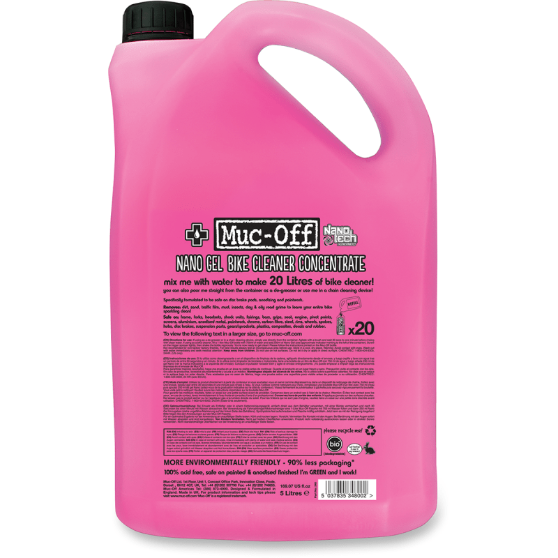 MUC OFF NANO GEL 5L (348US) - DRIVEN Canada's Powersports 5037835348002348US