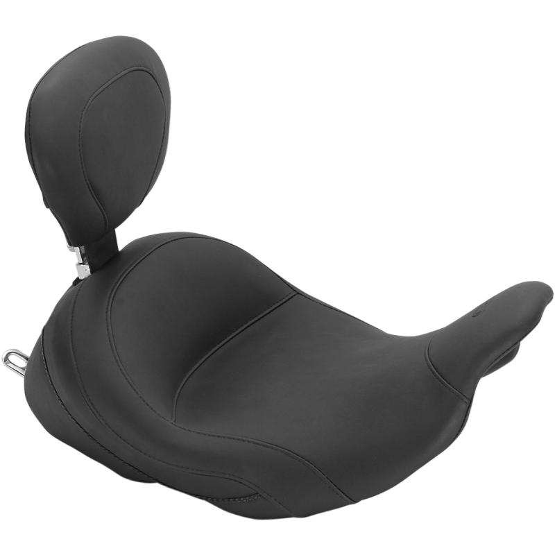 MUSTANG LOWDOWN VINTAGE SOLO W/DRIVER BACKREST (79910) - DRIVEN Canada's Powersports 79910