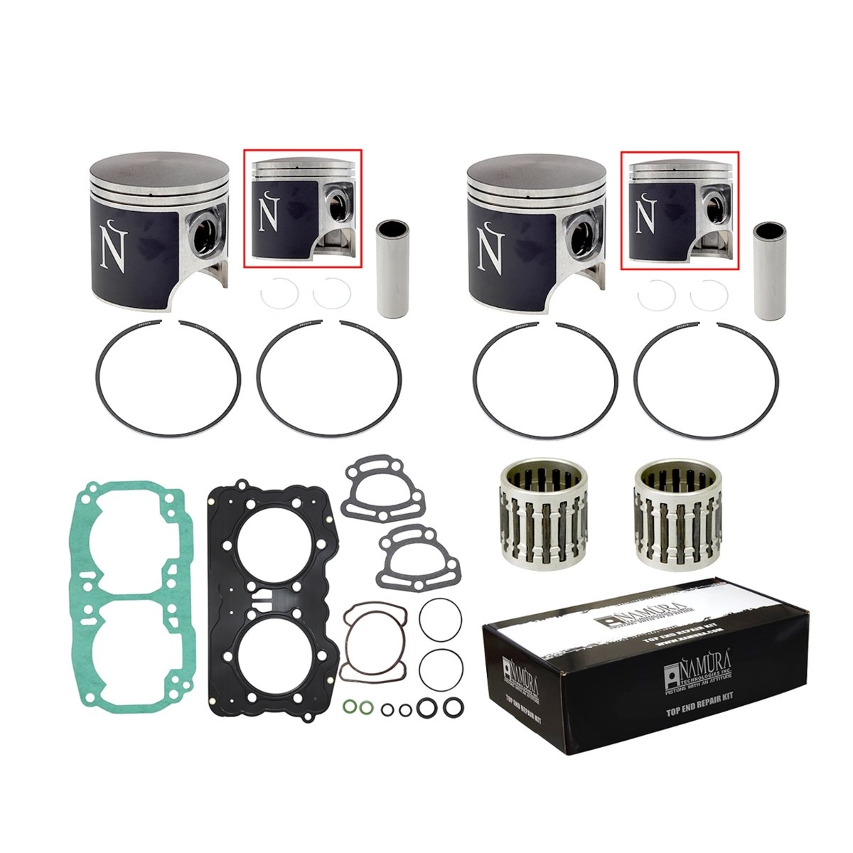 NAMURA TOP END REPAIR KIT (NW - 10007K) - DRIVEN Canada's Powersports 758891118204NW - 10007K