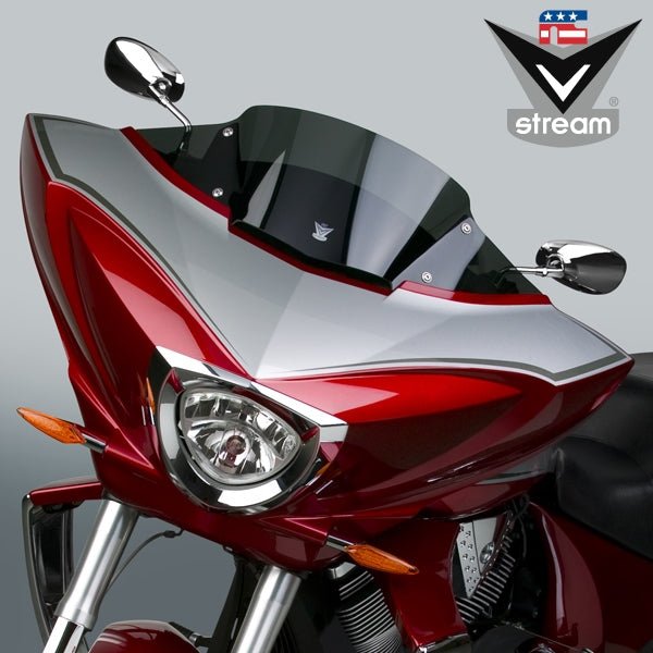 NATIONAL CYCLE WINDSHIELD VSTREAM LOW TINTED VICTORY (N20702) - Driven Powersports Inc.039489003615N20702
