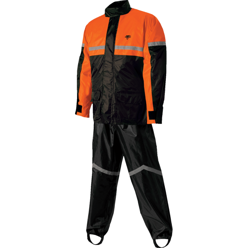 NELSON - RIGG STORMRIDER BLACK/ORANGE RAINSUIT (4XL) - DRIVEN Canada's Powersports 978591902730SR-6000-ORG-01-SM