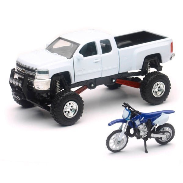 NEW RAY TOYS SCARE MODEL PICK UP W/DIRT BIKE YAM (SS - 54416) - Driven Powersports Inc.093577544169SS - 54416