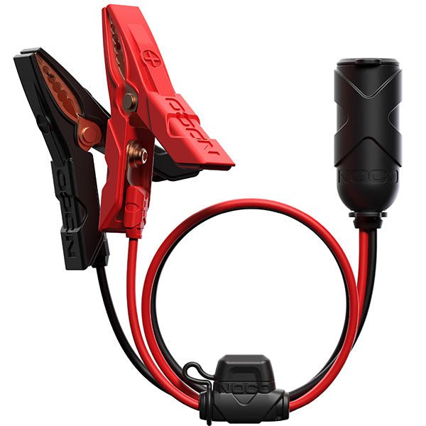 NOCO 12 VOLT PLUG WITH BATTERY CLAMPS (GC017) - DRIVEN Canada's Powersports 046221130843GC017