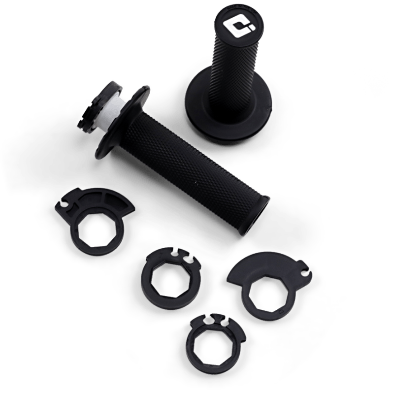 ODI MX V2 NO-WAFFLE Black Front - Driven Powersports