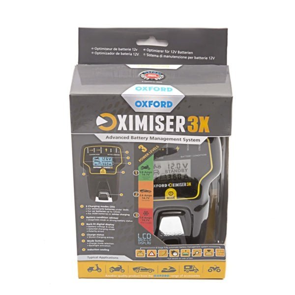 OXFORD PRODUCTS BATTERY CHARGER OXIMISER 3X - Driven Powersports Inc.5030009097041EL200USD