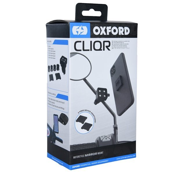 OXFORD PRODUCTS MIRROR MOUNT SYSTEM CLIQR OXFORD (OX854) - Driven Powersports Inc.779421958985OX854