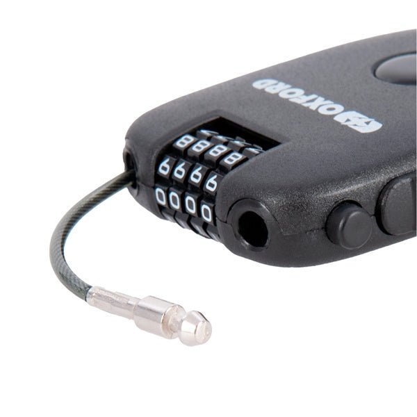 OXFORD PRODUCTS RETRACTABLE CABLE LOCK - DRIVEN Canada's Powersports 5030009094170LK100