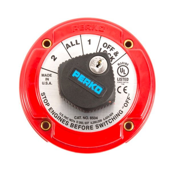 PERKO BATTERY SELECTOR SWITCH (8504DP) - DRIVEN Canada's Powersports 0852265600268504DP