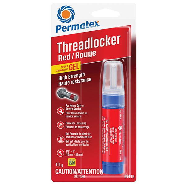 PERMATEX RED HIGH STRENGTH THREADLOCKER - Driven Powersports Inc.06816127115827115