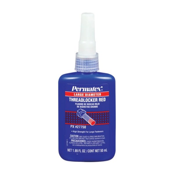 PERMATEX RED HIGH TEMPERATURE/HIGH STRENGTH THREADLOCKER - Driven Powersports Inc.68622627200327200