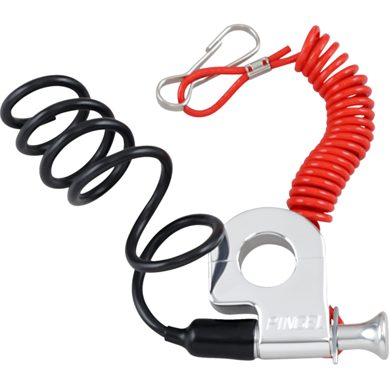 PINGEL 7/8" 2PCS H/BAR KILL SWITCH W/TETHER Front - Driven Powersports