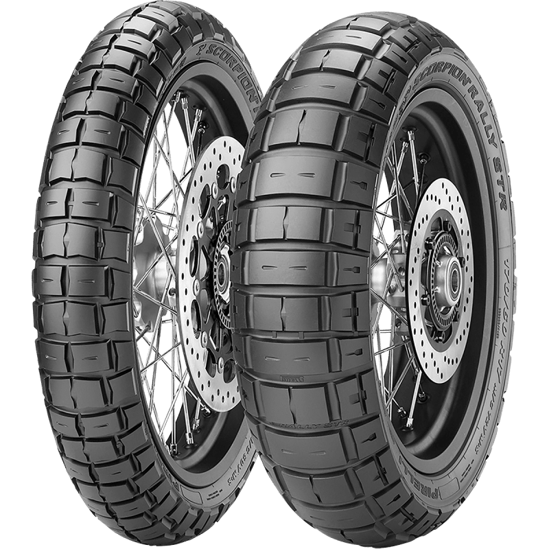 PIRELLI SCORPION RALLY STR TIRE 110/70R17 (54H) - FRONT - SVARTPILEN - Driven Powersports Inc.80192272808142808100