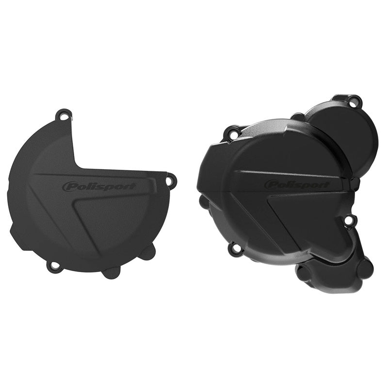 POLISPORT CLUTCH & IGNITION COVER PROTECTOR KIT (90968) - DRIVEN Canada's Powersports 560441511511090968