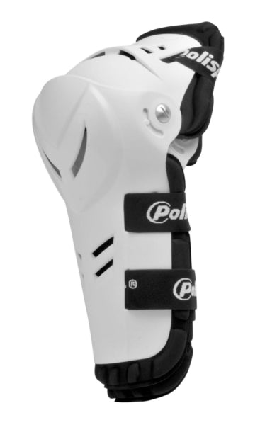POLISPORT %DEVIL ELBOW GUARD WHITE (JR KNEE/SHIN) - DRIVEN Canada's Powersports 56044150304138002000006
