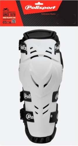 POLISPORT %DEVIL ELBOW GUARD WHITE (JR KNEE/SHIN) - DRIVEN Canada's Powersports 56044150304138002000006