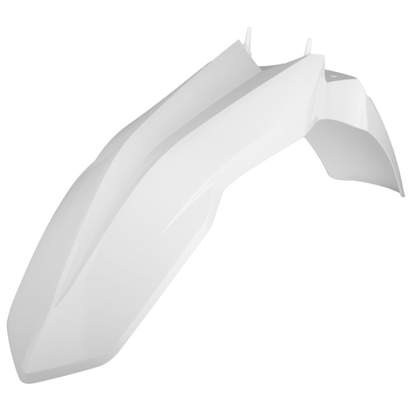 POLISPORT FRONT FENDER GAS GAS (WHITE) - DRIVEN Canada's Powersports 56044150494088581300004