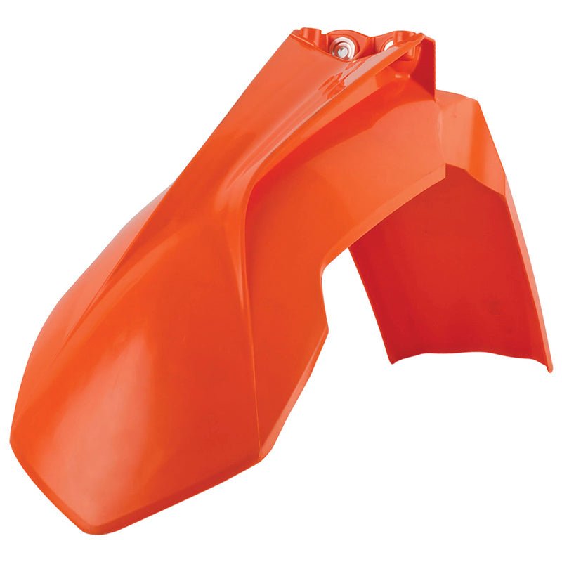 POLISPORT FRONT FENDER KTM OEM (ORANGE) (8573700001) - Driven Powersports Inc.56044150544578573700001