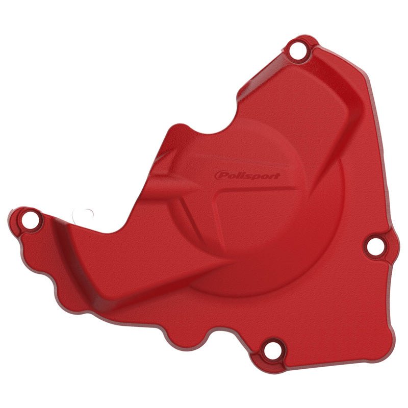 POLISPORT IGNITION COVER PROTECTOR HONDA (RED) (8461000002) - Driven Powersports Inc.56044150814158461000002