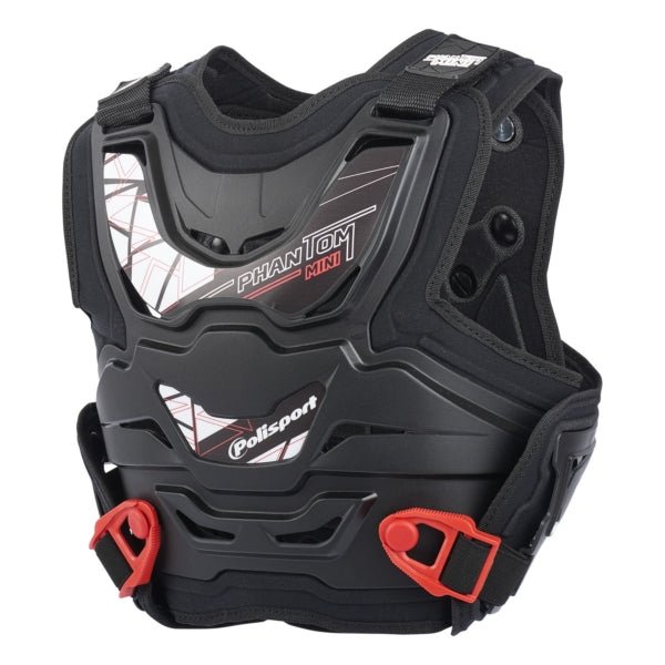 POLISPORT PHANTOM MINI CHEST PROT, WHITE - DRIVEN Canada's Powersports 56044150740048003800001