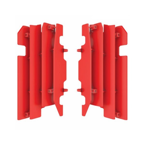 POLISPORT RAD LOUVERS, HONDA, CR/CRF 02 - 04, RED CR04 - DRIVEN Canada's Powersports 56044150770368459900002