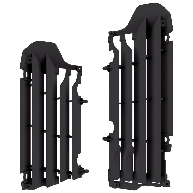 POLISPORT RADIATOR LOUVERS SUZUKI (BLACK) - DRIVEN Canada's Powersports 56044150903708464800001