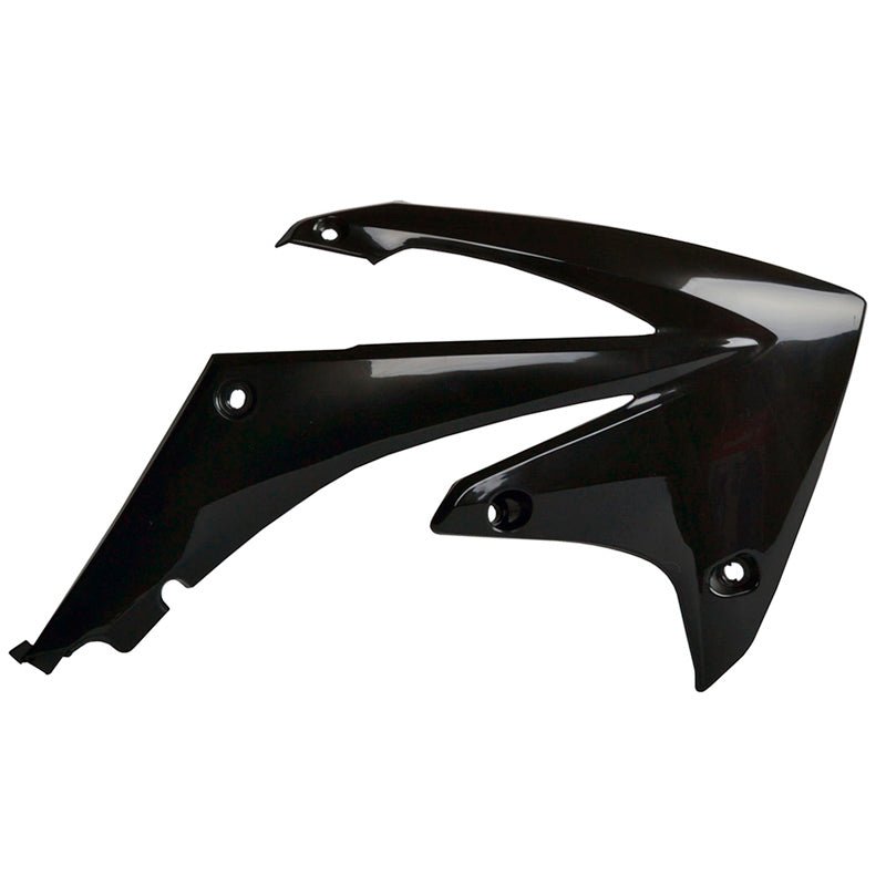 POLISPORT RADIATOR SCOOPS HONDA 11 - 13 (BLACK) - Driven Powersports Inc.56044150274068412700003