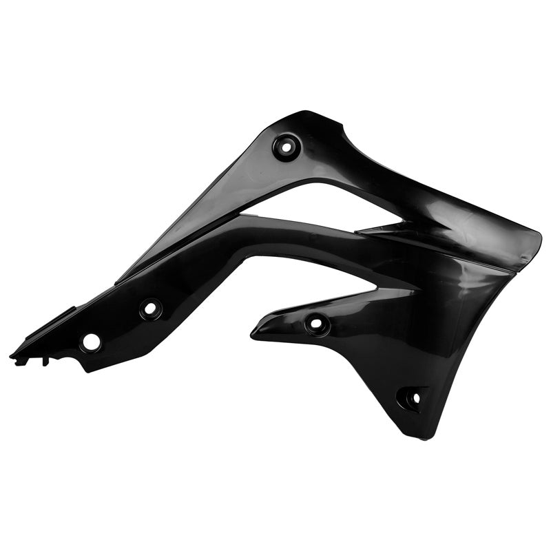 POLISPORT RADIATOR SCOOPS KAWASAKI (BLACK) (8415900003) - Driven Powersports Inc.56044150481598415900003