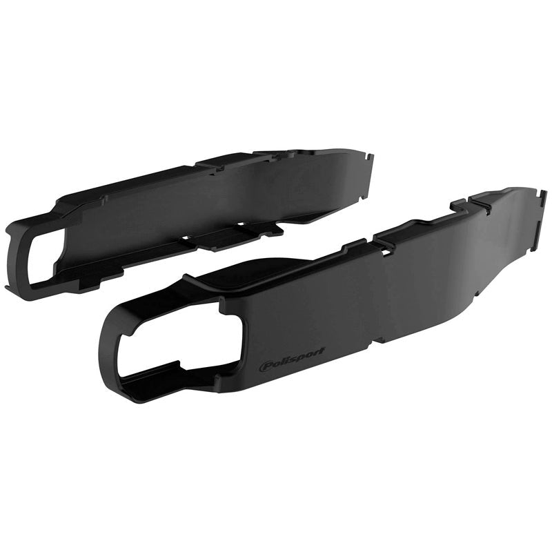 POLISPORT BLACK SWINGARM PROTECTORS (8467900001) - Driven Powersports Inc.56044151173508467900001