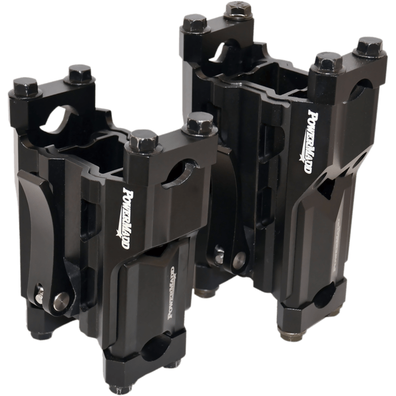 POWERMADD BAR RISER ADJUSTABLE AND PIVOT 4" - 6" - Driven Powersports Inc.61256945590245590
