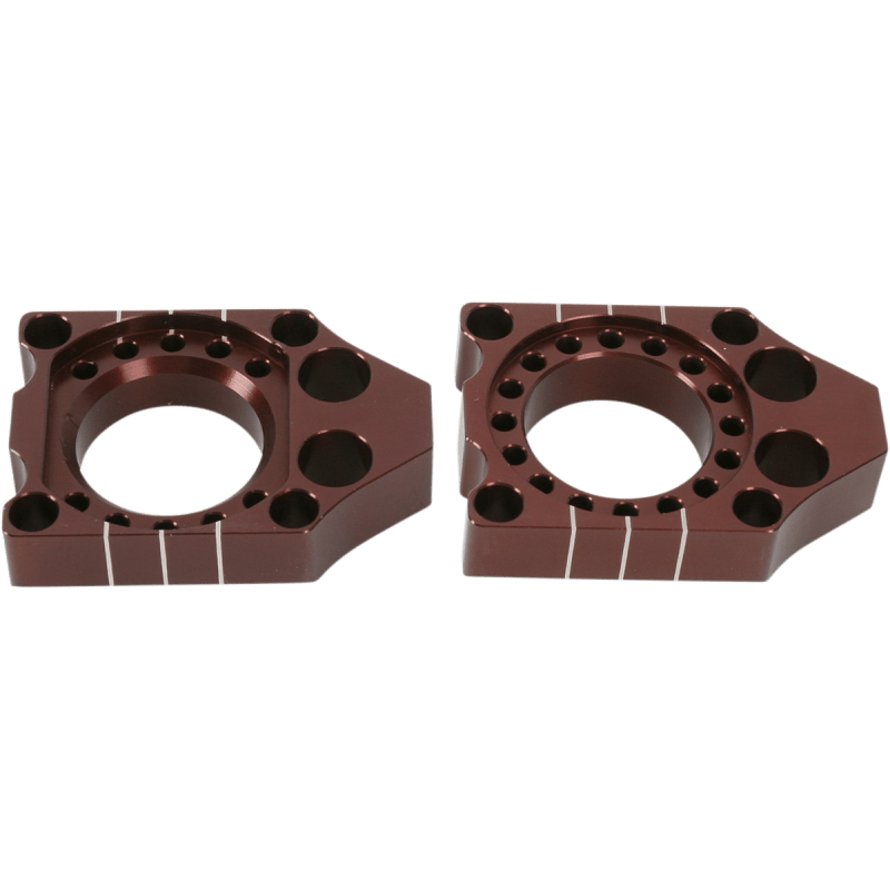 PRO CIRCUIT 03 - 16 KXF/RMZ AXLE BLOCKS (BROWN) - Driven Powersports Inc.KAB03