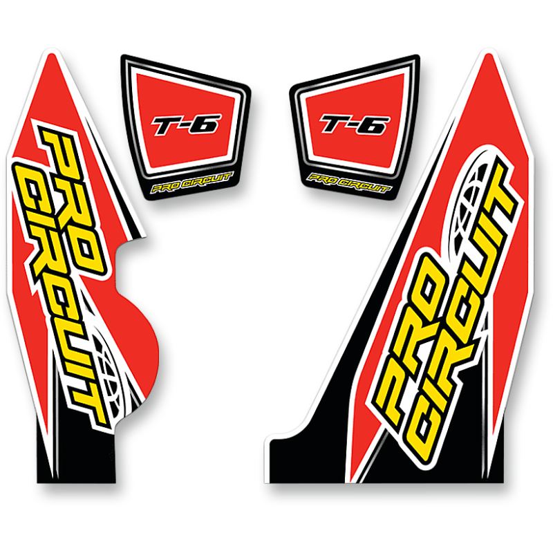 PRO CIRCUIT T - 6 WRAP AND E/C DECALS (CRF) (DC14T6 - CRF) - DRIVEN Canada's Powersports DC14T6 - CRF