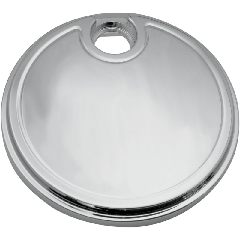 PRO - ONE PERF.MFG. 92 - 07 FLH FUEL DOOR SMOOTH CHROME (908310) - DRIVEN Canada's Powersports 908310