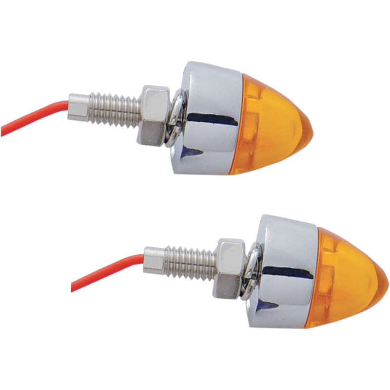 PRO - ONE PERF.MFG. LED BULLET MINI MARKER CHROM (PR) - DRIVEN Canada's Powersports 402250