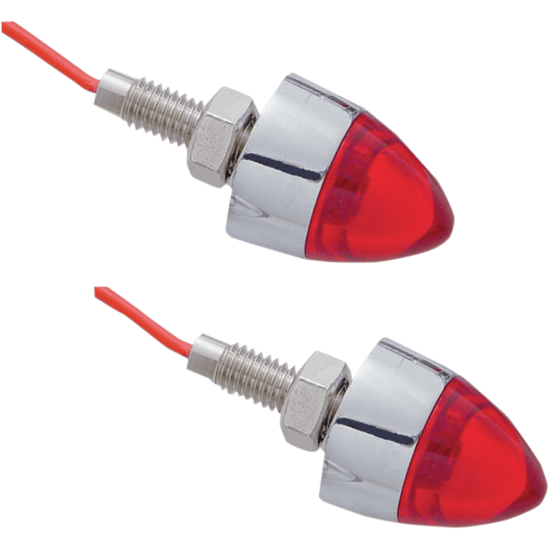 PRO - ONE PERF.MFG. LED BULLET MINI MARKER CHROME (PR) - DRIVEN Canada's Powersports 402270