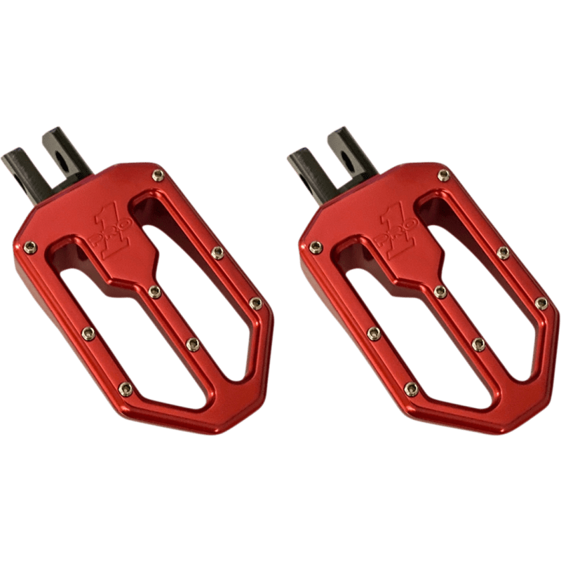 PRO - ONE PERF.MFG. MOTO V2, BILLET FOOT PEGS, ANODIZE, M8 SOFTAIL - DRIVEN Canada's Powersports 500752R