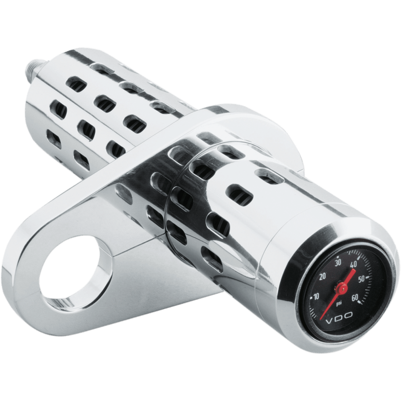 PRO - ONE PERF.MFG. OIL COOLER W/TEMP GAUGE UNIV CLAMP - DRIVEN Canada's Powersports 201110