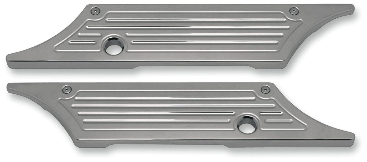 PRO - ONE PERF.MFG. SADDLE BAG LATCH CVRS B/MILL CHROME (104720) - DRIVEN Canada's Powersports 104720