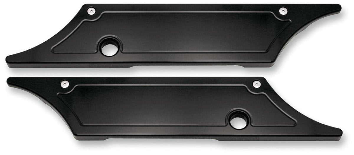 PRO - ONE PERF.MFG. SADDLE BAG LATCH CVRS SMTH ANODIZE - DRIVEN Canada's Powersports 104710B