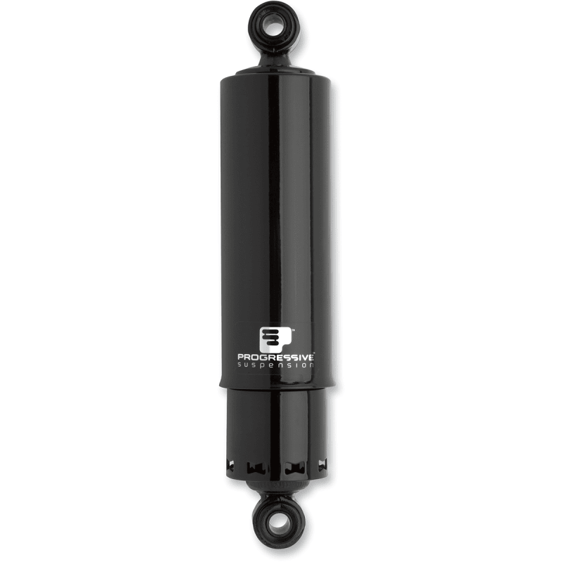 PROGRESSIVE SUSPENSION 12.5" 06-17 FLH/FLT 412 STD SHOCKS Black Front - Driven Powersports