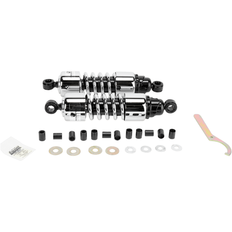 PROGRESSIVE SUSPENSION 11.5" CHROME CRUISER 412 - SERIES SHOCKS (412 - 4202C) - DRIVEN Canada's Powersports 412 - 4202C412 - 4202C