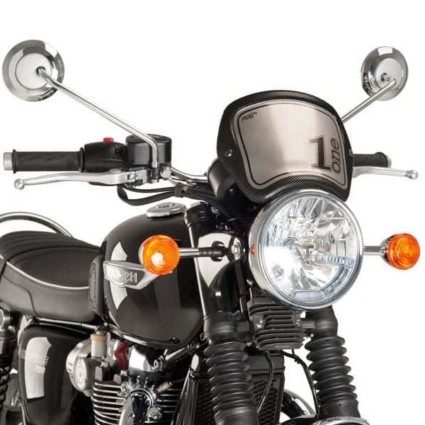 Puig Front Plate (ABS) TRI T100 18 Carbon - DRIVEN Canada's Powersports 8.43656E+129191C