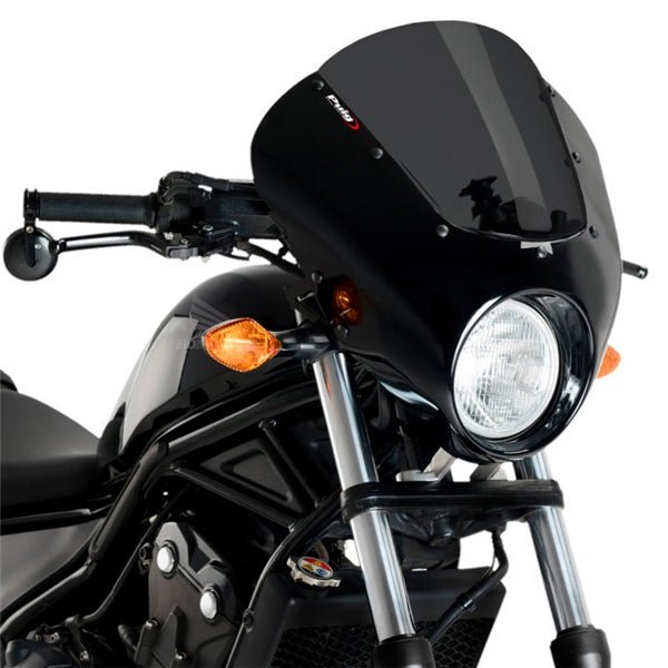 PUIG DARK NIGHT SEMI - FAIRING (21100F) - DRIVEN Canada's Powersports 843552933942321100F