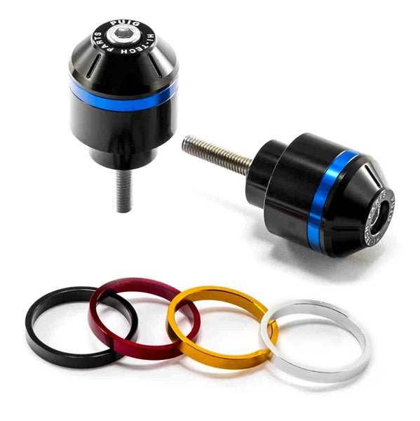 PUIG SHORT BAR END W/RINGS YZF - R1 BLACK - DRIVEN Canada's Powersports 81890000007838189N