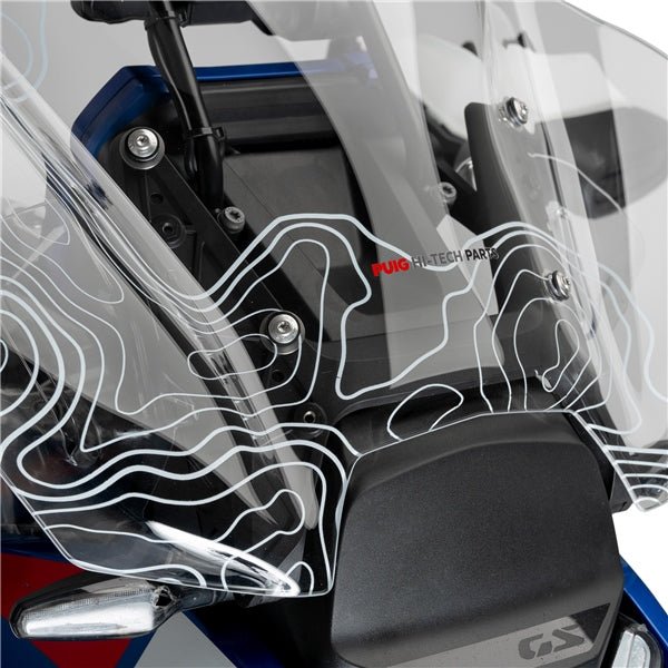 PUIG TOURING SCREEN GRAPHIC BMW (21795S) - DRIVEN Canada's Powersports 843552935858521795S