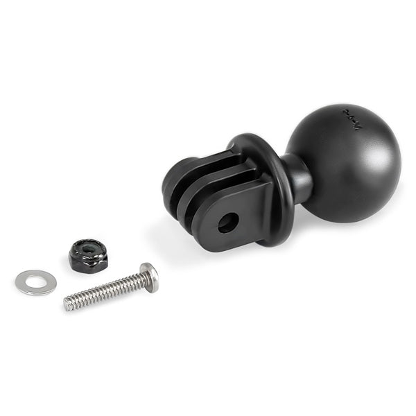 RAM MOUNTS UNIVERSAL ADAPTER 1" BALL FOR CAMERA (RAP - B - 202U - GOP1) - DRIVEN Canada's Powersports 793442936999RAP - B - 202U - GOP1
