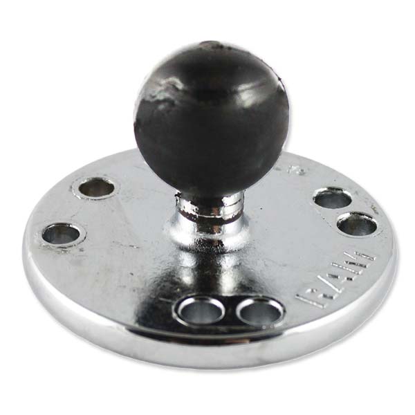 RAM MOUNTS CHROME DIAMOND BALL BASE (RAM - B - 202CHU) - DRIVEN Canada's Powersports 793442120251RAM - B - 202CHU