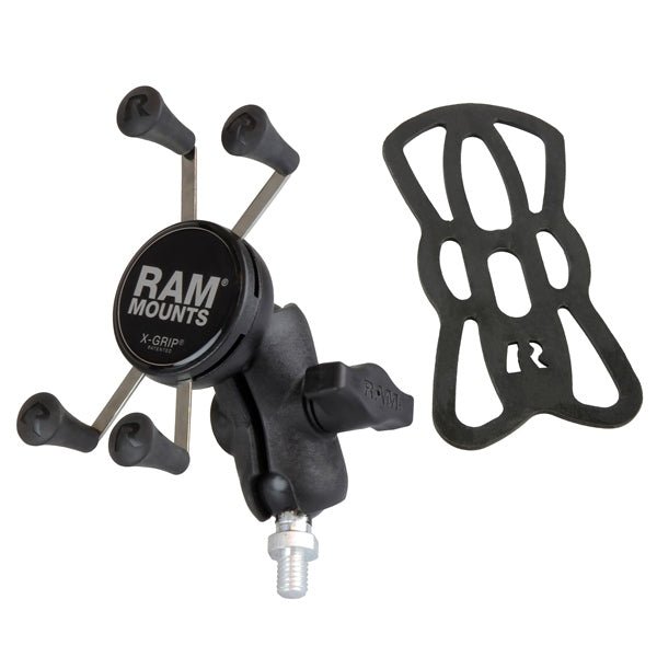 RAM MOUNTS HOLDER PHONE X - GRIP 3/8"16 BASE SHORT (RAP - B - 236 - A - UN7) - DRIVEN Canada's Powersports 882834052369RAP - B - 236 - A - UN7
