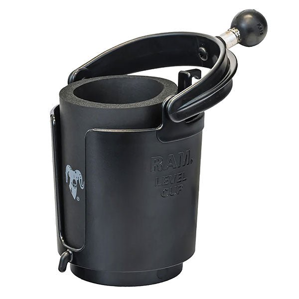 RAM MOUNTS LEVEL - CUP - 16OZ - DRINK - HOLDER - WITH - BALL - RAMB132BU - Driven Powersports Inc.793442113215RAM - B - 132BU