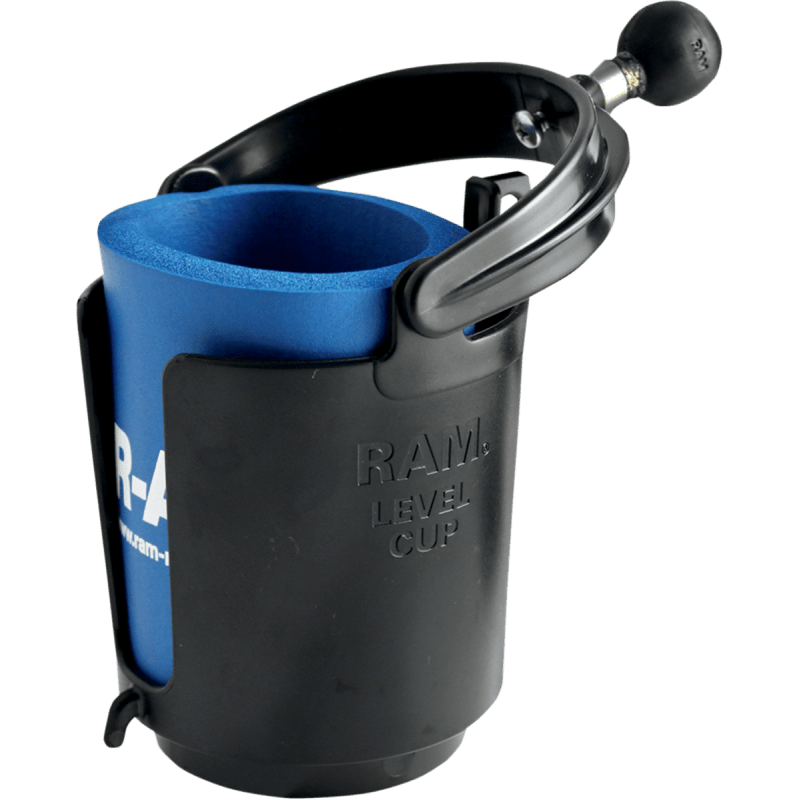 RAM MOUNTS LEVEL - CUP - 16OZ - DRINK - HOLDER - WITH - BALL - RAMB132BU - Driven Powersports Inc.793442113215RAM - B - 132BU